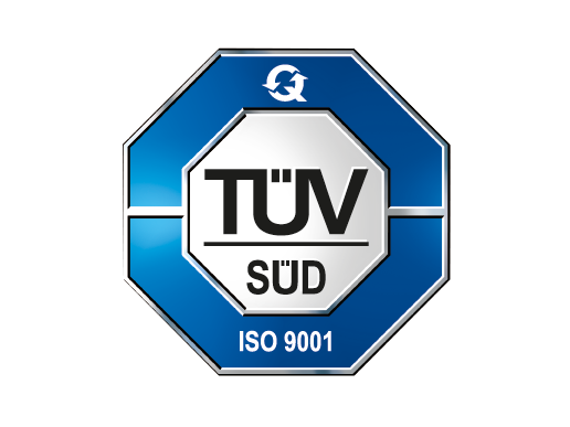 TÜV-SÜD-Zertifikatslogo (vorläufiger Platzhalter)